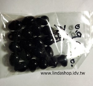 POBB005-2黑色小水滴眼珠(約0.9公分)20個